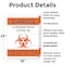 Signmission Quarantine Do Not Enter 1 OSHA Notice Sign, Plastic, 18in W x 24in L, 2PK OS-2PACK-NS-P-1824-25576 - alternate 2